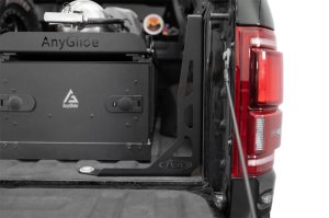 Ford Raptor Bed Channel Stiffeners - Driver/Passenger Side - Addictive Desert Designs - Hammer Black Powder Coat Finish - `17-`20